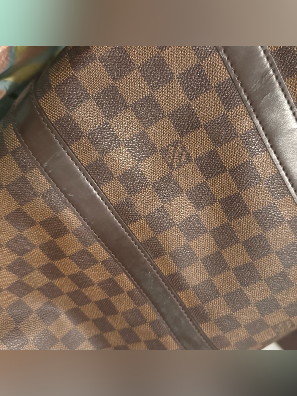 Louis Vuitton Damier Ebene 55 Bandouliere Weekender - Picture 10 of 11